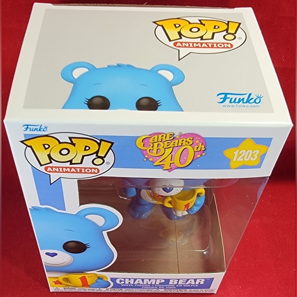Champ bear funko # 1203 (nib) Brand new care bears champ bear funko. - Picture 5 of 7